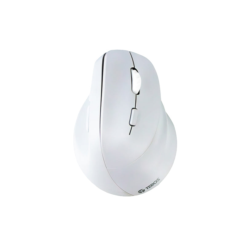 Mouse Inalámbrico Teros Te-1236s, Rgb, Blanco, 6 Botones Con Rueda Descubre El Mo