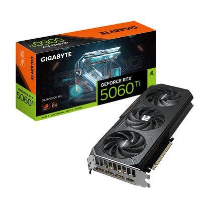 GIGABYTE GeForce RTX 5060 Ti GAMING OC 8G Tarjeta Gráfica