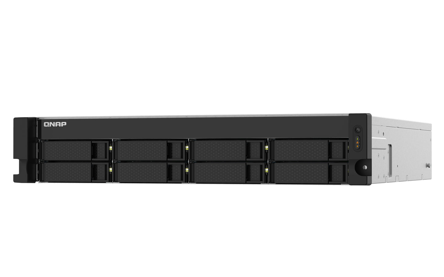 QNAP TS-832PXU-RP NAS Bastidor (2U) Annapurna Labs AL324 4 GB DDR4 0 TB QNAP Turbo System Aluminio, Negro