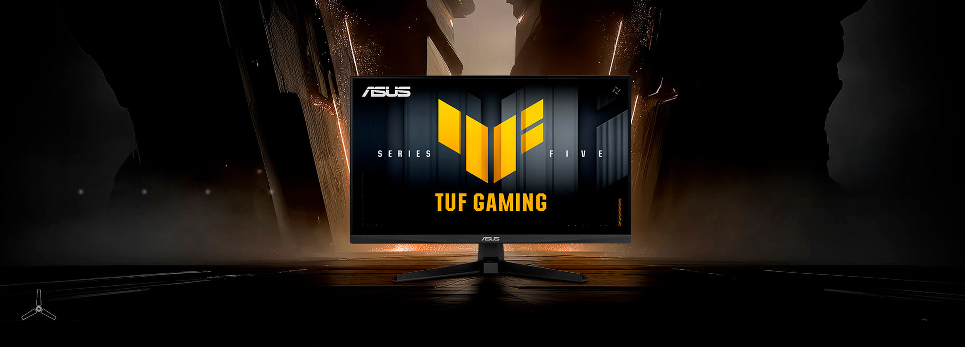 ASUS TUF Gaming VG249QM5A pantalla para PC 60,5 cm (23.8") 1920 x 1080 Pixeles Full HD LED Negro
