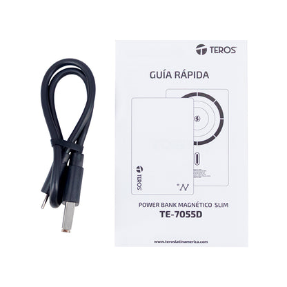 Powerbank Teros Te-7055d, 5000 Mah, (3,85 V/19.35wh) Descubre El Powerbank Teros