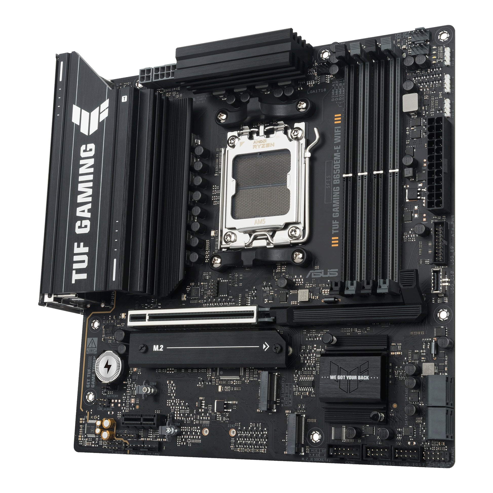 ASUS TUF GAMING B650EM-E WIFI placa base AMD B650 Zócalo AM5 micro ATX