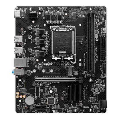 Motherboard Msi Pro H610m-s Ddr4, Chipset Intel H610, Lga1700, Matx Soporta Proce