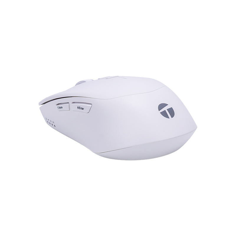 Mouse Inalámbrico Teros Te-1250ai , 2.4ghz, 8 Botones, Ia, Dpi 3200, Usb, Bt Desc