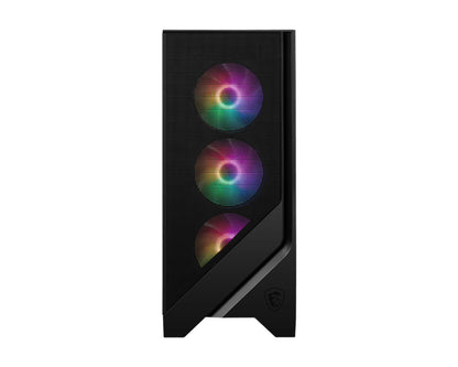 MSI MAG Forge 120A AIRFLOW Midi Tower Negro, Transparente