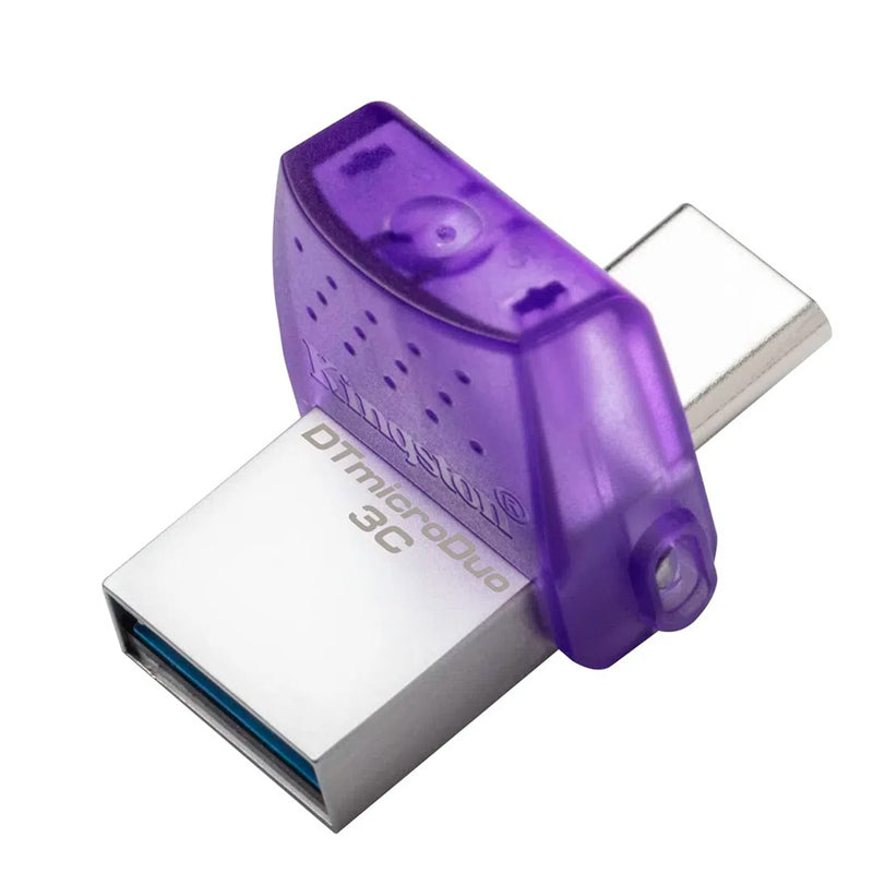 Memoria Flash Usb Kingston Datatraveler Microduo 3c, 64gb, Usb 3.2 Gen 1. Interfa