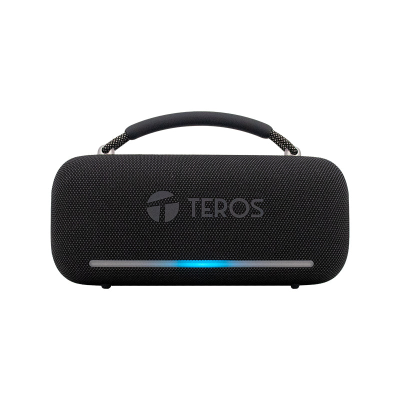 Parlante Inalámbrico Teros Vibe 6049, 60w, Bt 5.3, 4000 Mah, Usb, Luces Led, Negro[@@
