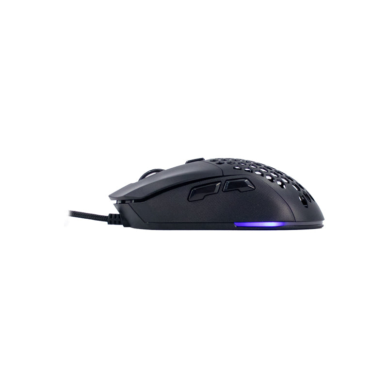 Mouse Gamer Teros Te-1232g, Dpi Hasta 7200, Rgb, 7 Botones, Óptico, Negro Descubr
