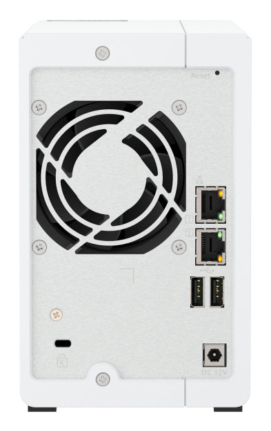 QNAP TS-216G-US servidor de almacenamiento NAS Torre Cortex-A Cortex-A55 4 GB 0 TB Blanco
