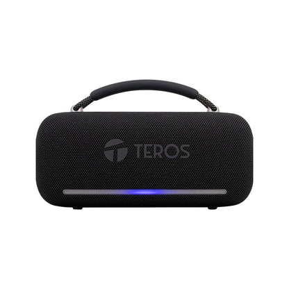 Parlante Inalámbrico Teros Vibe 6049, 60w, Bt 5.3, 4000 Mah, Usb, Luces Led, Negro[@@