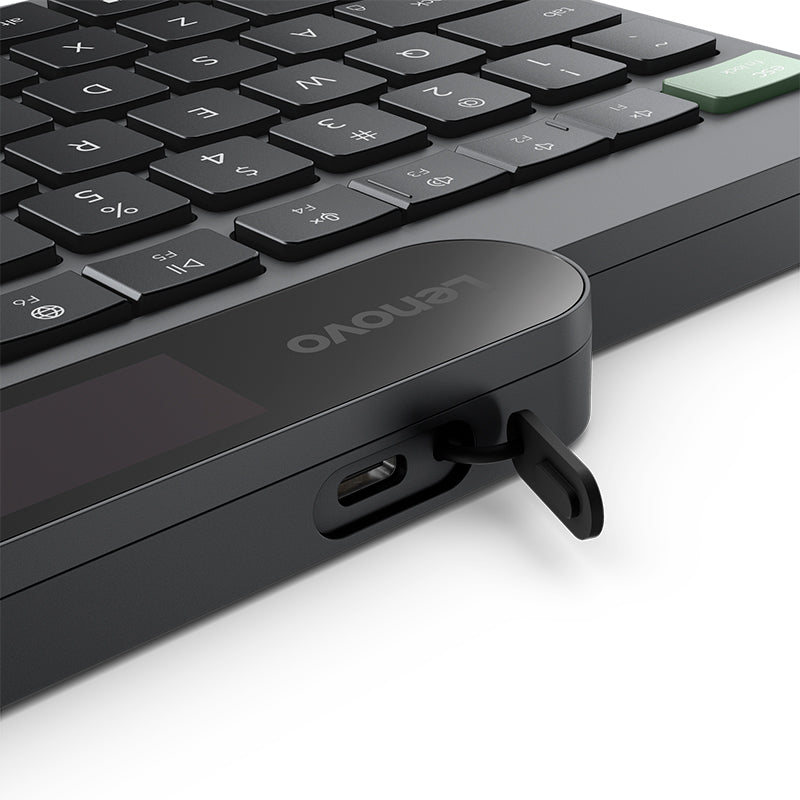 Teclado Lenovo Bluetooth Autorrecargable - Español La 171 Diseñado Para Profesion