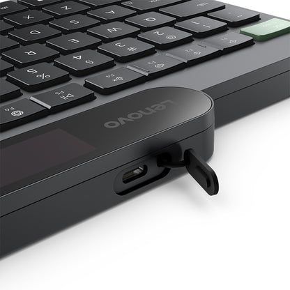 Teclado Lenovo Bluetooth Autorrecargable - Español La 171 Diseñado Para Profesion