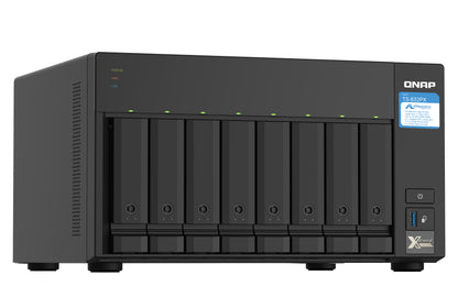 QNAP TS-832PX NAS Torre Annapurna Labs AL324 4 GB DDR4 0 TB QNAP Turbo System Aluminio, Negro