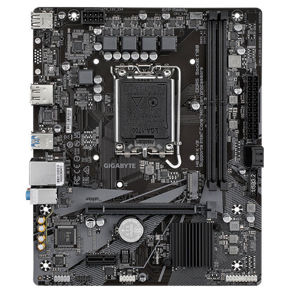 Motherboard Gigabyte H610m K V2, Chipset Intel H610, Lga1700, Micro Atx Soporta P