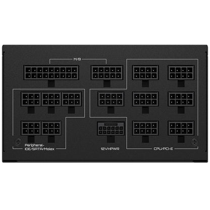GIGABYTE UD1300GM PG5 unidad de fuente de alimentación 1300 W 20+4 pin ATX ATX Negro