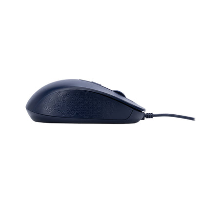 Mouse Óptico Teros Te-1243s, 2000 Dpi, Usb, 4 Botones, Azul Obtén Precisión Y Com