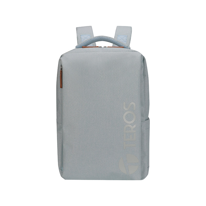 Backpack Teros City Iii Te-9047sk, Para Notebooksde Hasta 15.6 - Color Azul Claro[@@