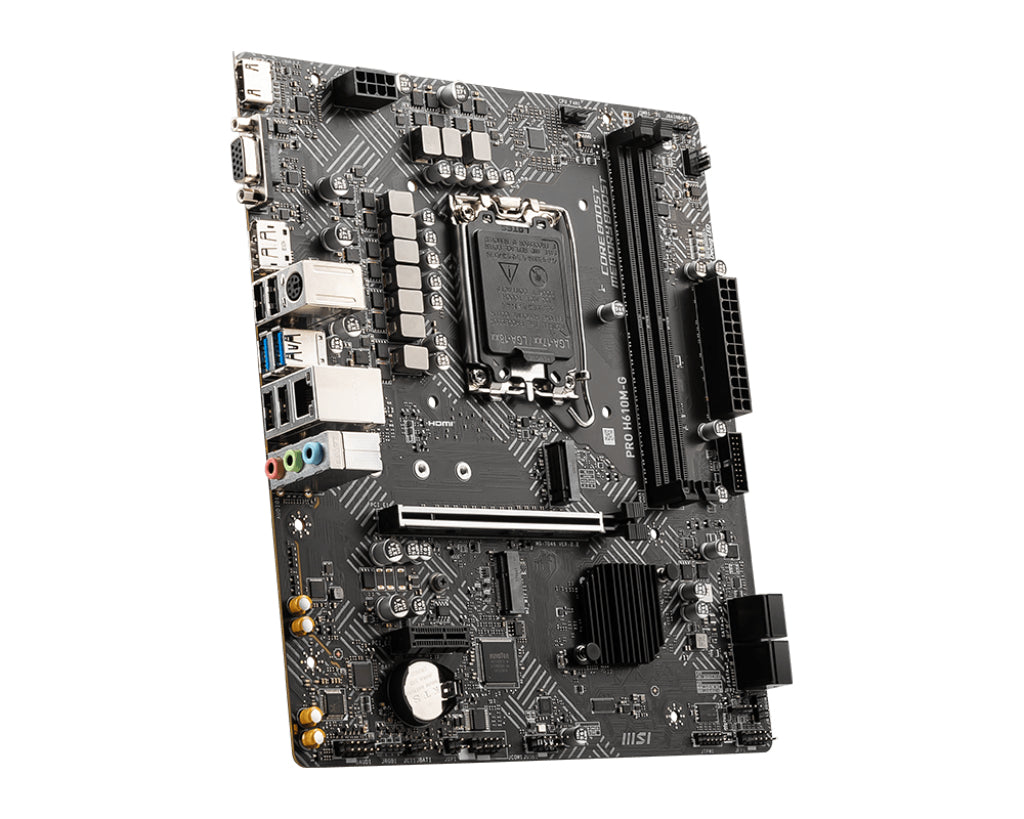 MSI PRO H610M-G placa base Intel H610 LGA 1700 micro ATX