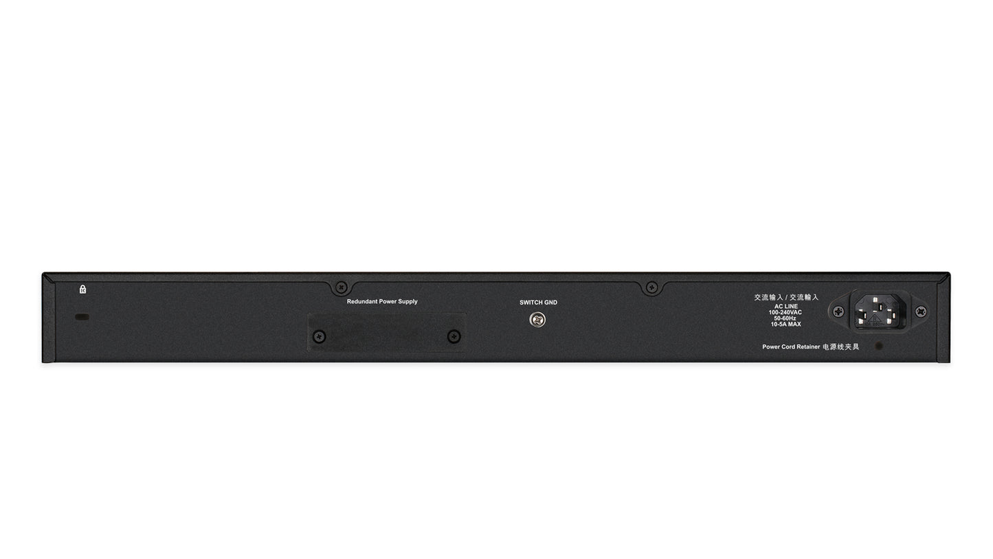 D-Link DGS-3130-30PS Gestionado L3 Gigabit Ethernet (10/100/1000) Energía sobre Ethernet (PoE) Negro, Gris
