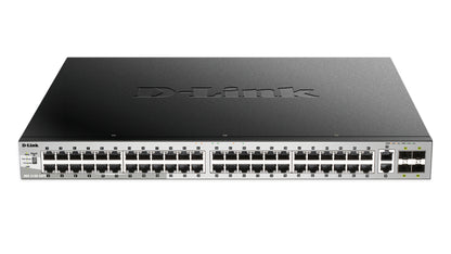 D-Link DGS-3130-54PS Gestionado L3 Gigabit Ethernet (10/100/1000) Energía sobre Ethernet (PoE) Negro, Gris