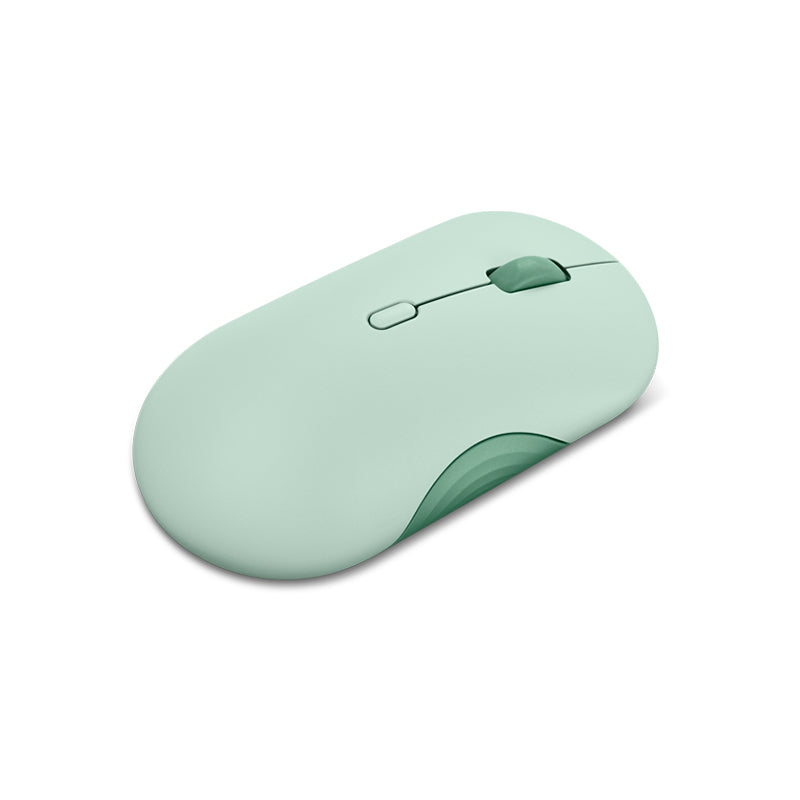 Mouse Lenovo 350 Silencioso, Interfaz Bluetooth, Color Verde Musgo, Sin Batería E
