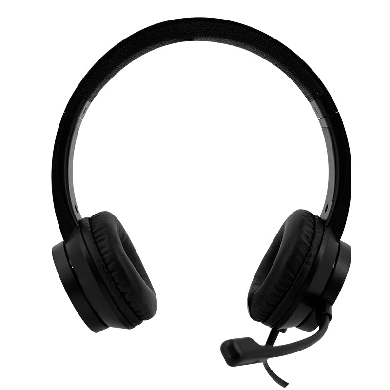 Audífono Teros Te-8037n (headset), Negro Los Auriculares Alámbricos Teros Te-8037