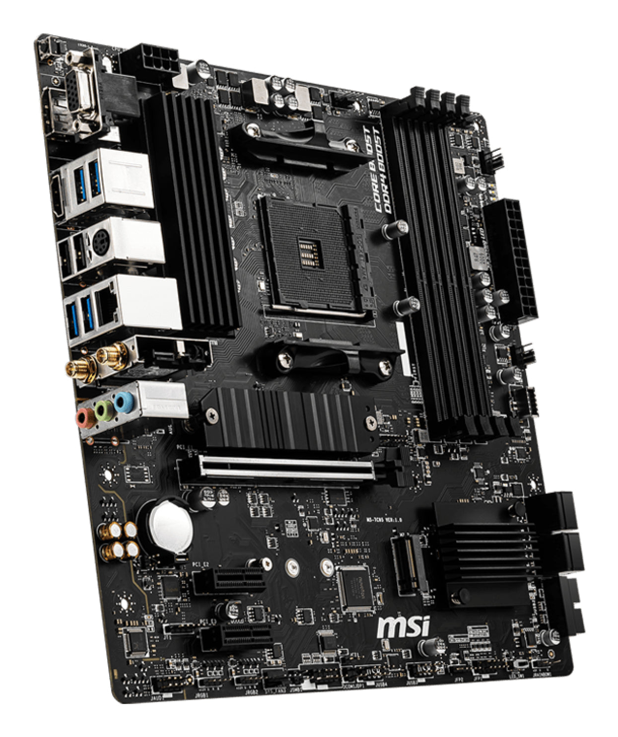 MSI B550M PRO-VDH WIFI placa base AMD B550 Zócalo AM4 micro ATX