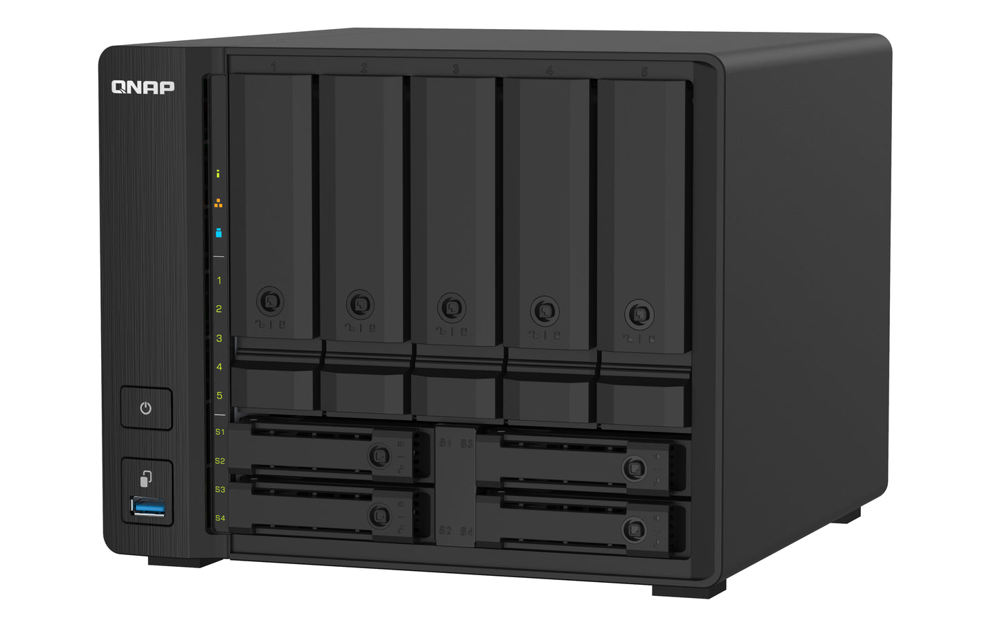 QNAP TS-932PX NAS Torre Annapurna Labs Alpine AL-324 4 GB DDR4 0 TB QNAP Turbo System Negro