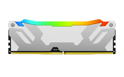 Kingston Technology FURY 16GB 7200MT/s DDR5 CL38 DIMM Renegade RGB Blanco XMP