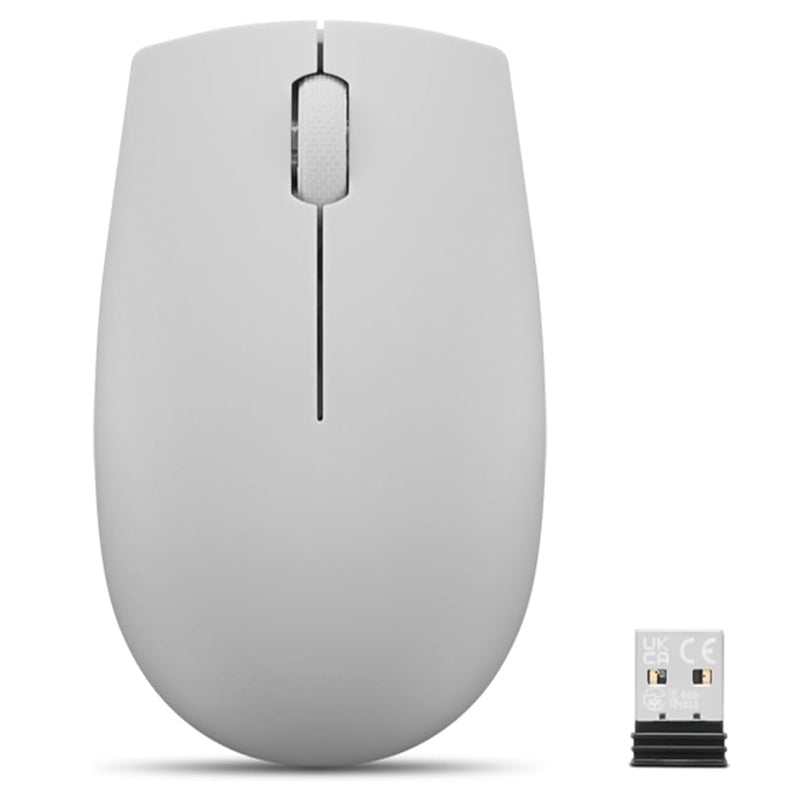 Mouse Inalambrico Compacto Lenovo 300, Color Grisartico. Conectividad: Receptor I