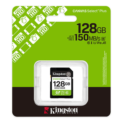 Memoria Card Sd Kingston Sd Canvas Select Plus 128gb, Categoría De Velocidad: Uhs-i/u