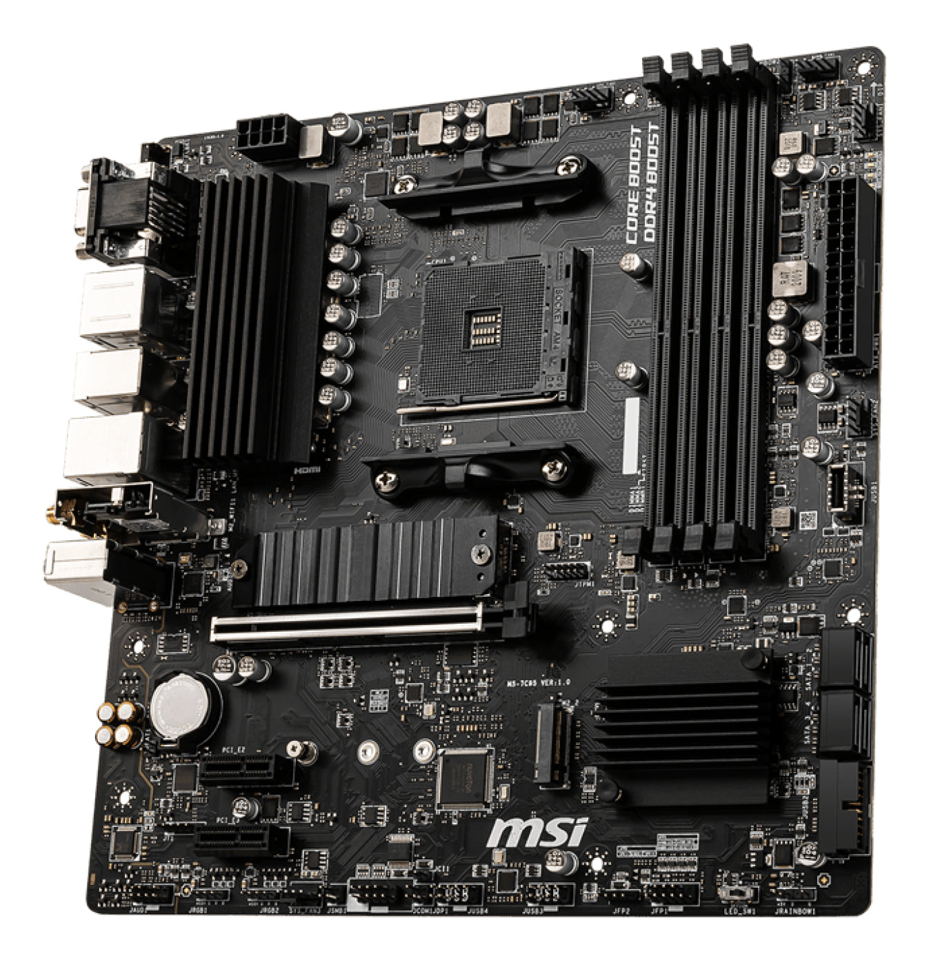 MSI B550M PRO-VDH WIFI placa base AMD B550 Zócalo AM4 micro ATX