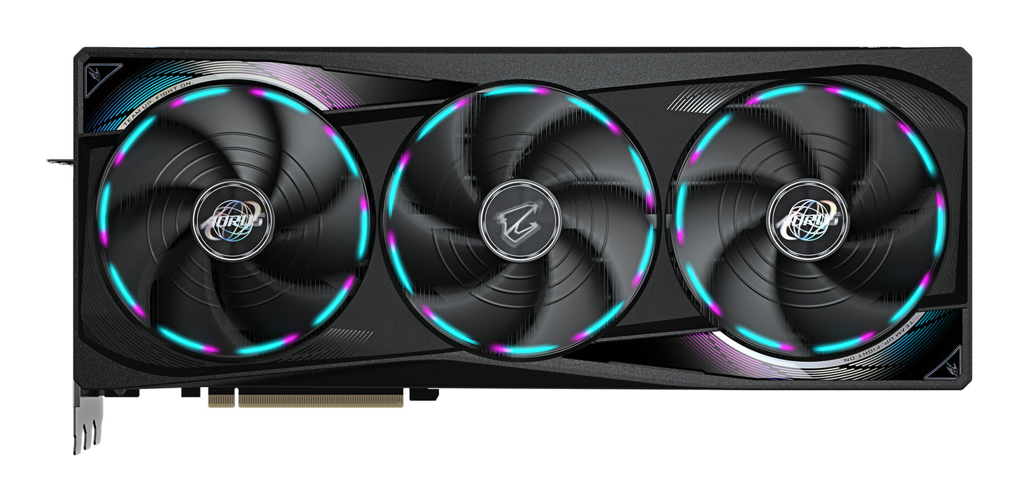 GIGABYTE AORUS GeForce RTX 5090 MASTER 32G Tarjeta Gráfica - 32GB GDDR7, 512 bits, PCI-E 5.0, 2655MHz Frecuencia Base, 3 x DP 2.1a, 1 x HDMI 2.1b, GV-N5090AORUS M-32GD
