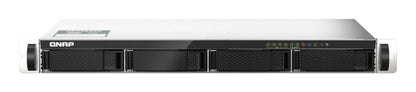 QNAP TS-435XeU NAS Bastidor (1U) Marvell CN9131 4 GB DDR4 0 TB QNAP QTS Negro, Gris