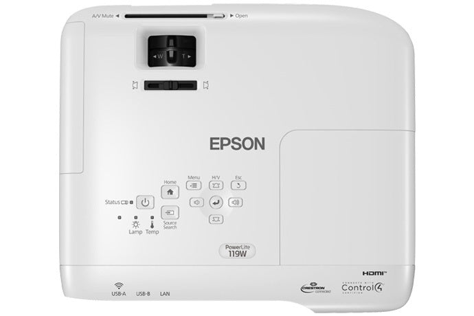 Epson PowerLite V11H985020 videoproyector Proyector de alcance estándar 4000 lúmenes ANSI 3LCD WXGA (1200x800) Blanco