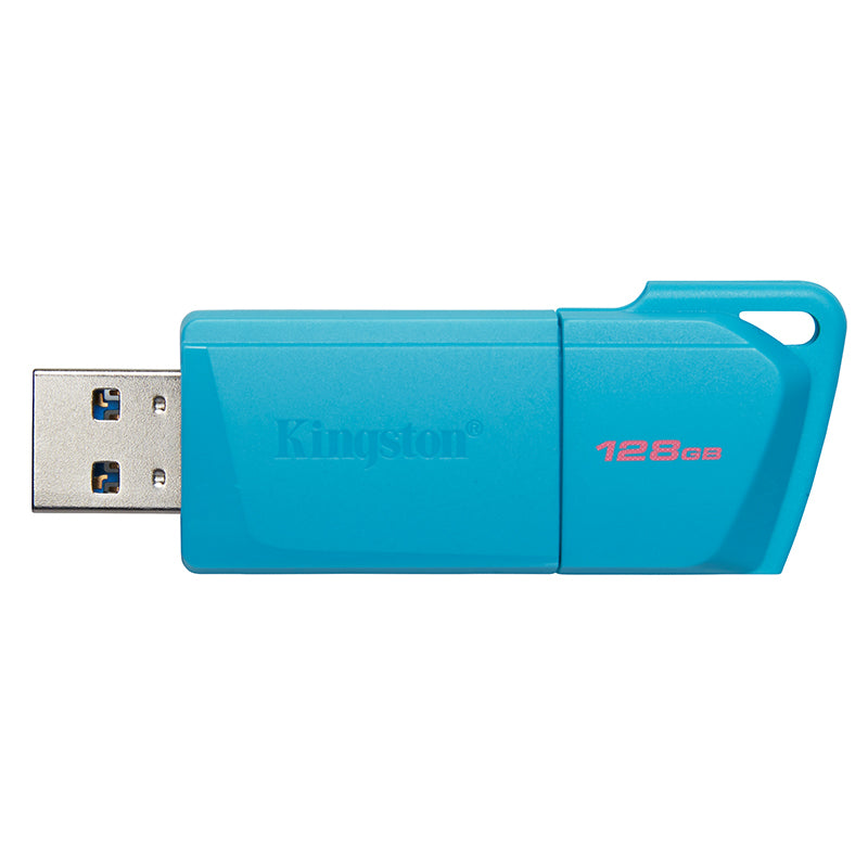 Memoria Flash Usb Kingston Datatraveler Exodia M,128gb, Interfaz: Usb 3.2 Gen 1, Azul
