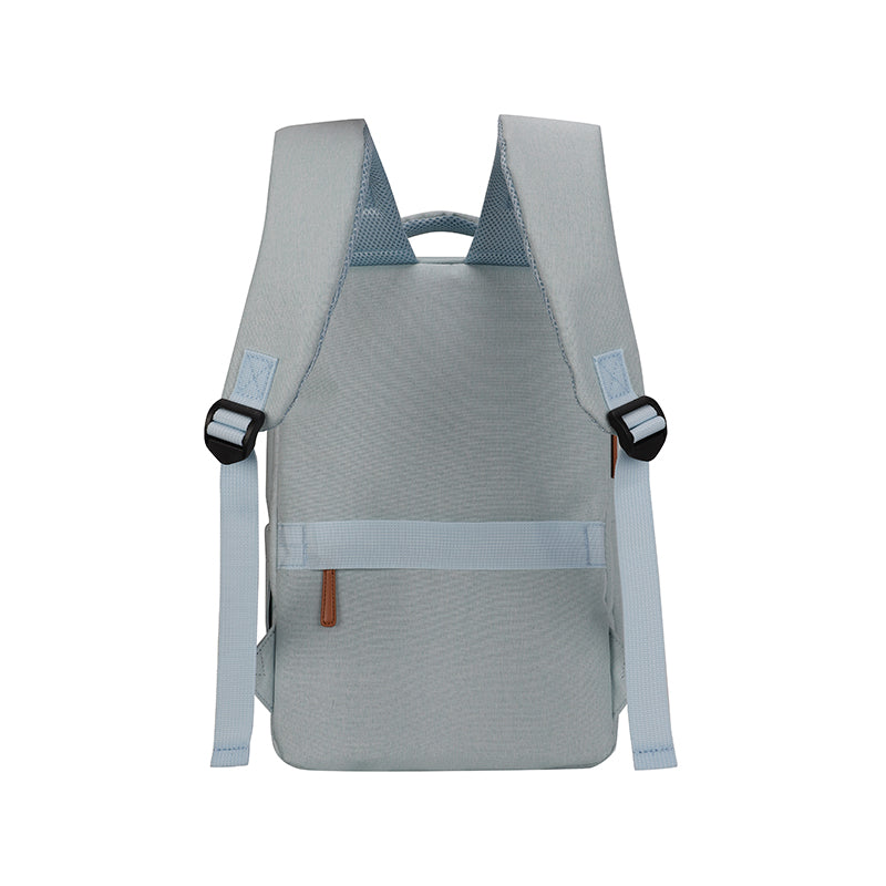 Backpack Teros City Iii Te-9047sk, Para Notebooksde Hasta 15.6 - Color Azul Claro[@@