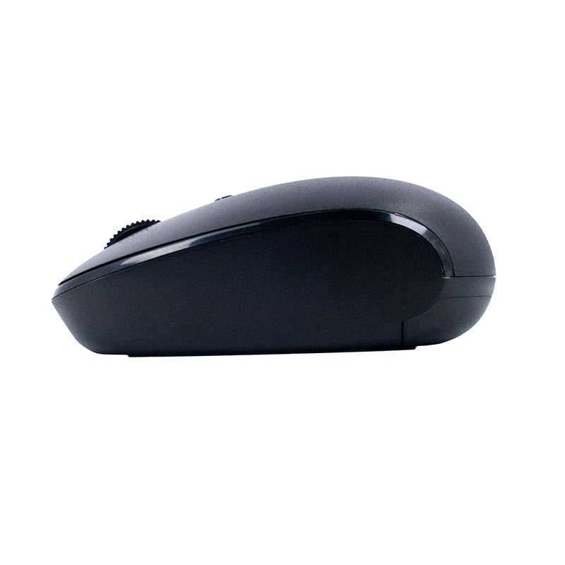 Mouse Inalámbrico Teros Te-1237s, Bt 5.0, 2.4ghz,usb, Color Negro Descubre El Mou