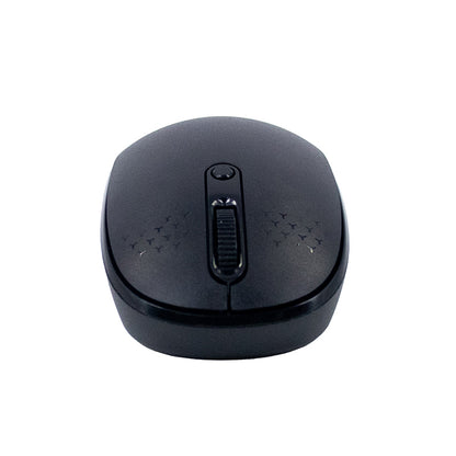 Mouse Inalámbrico Teros Te-1237s, Bt 5.0, 2.4ghz,usb, Color Negro Descubre El Mou