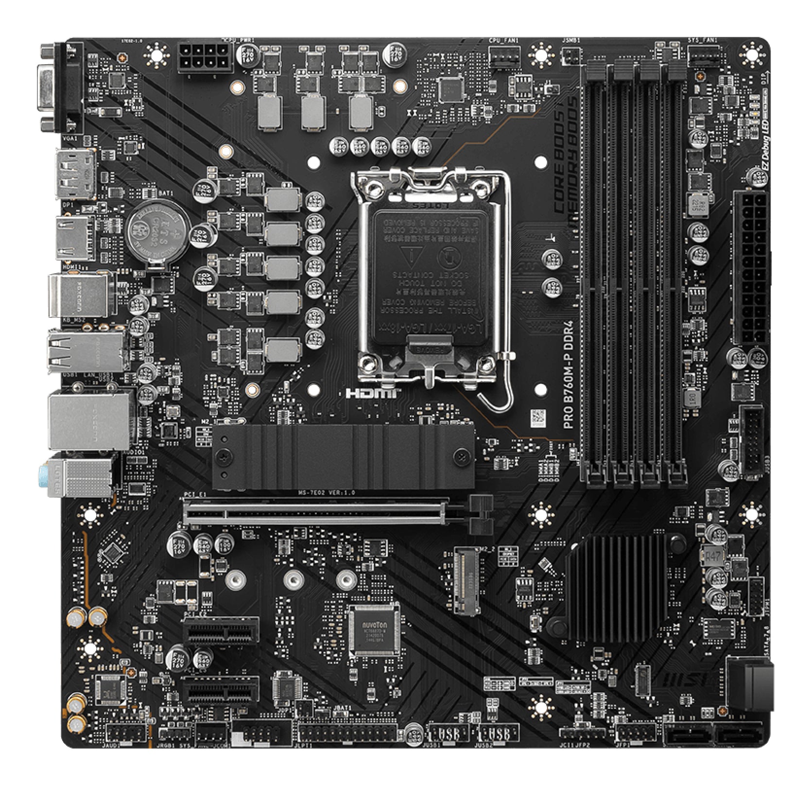 MSI PRO B760M-P DDR4 placa base Intel B760 LGA 1700 micro ATX