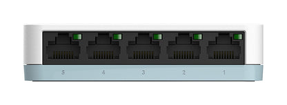 D-Link DGS-1005D/E switch No administrado L2 Gigabit Ethernet (10/100/1000) Blanco
