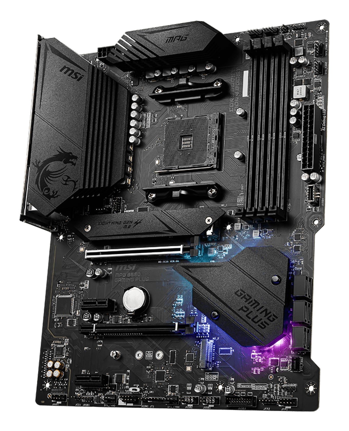MSI MPG B550 Gaming Plus AMD B550 Zócalo AM4 ATX
