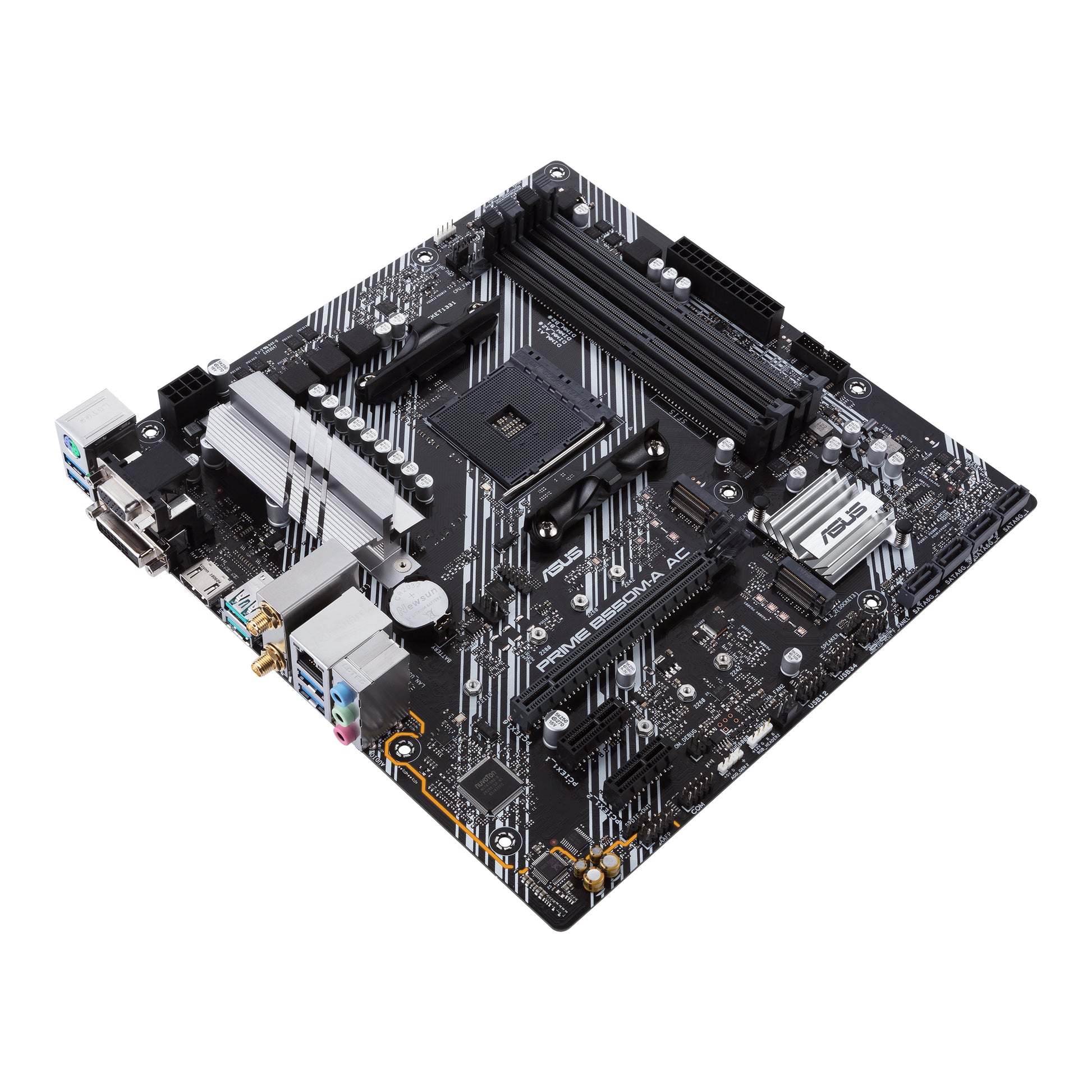 ASUS PRIME B550M-A AC AMD B550 Zócalo AM4 micro ATX