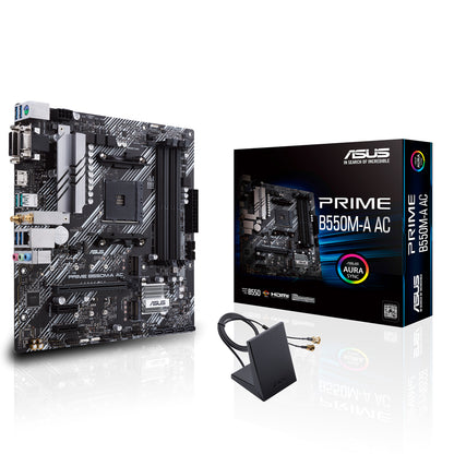ASUS PRIME B550M-A AC AMD B550 Zócalo AM4 micro ATX