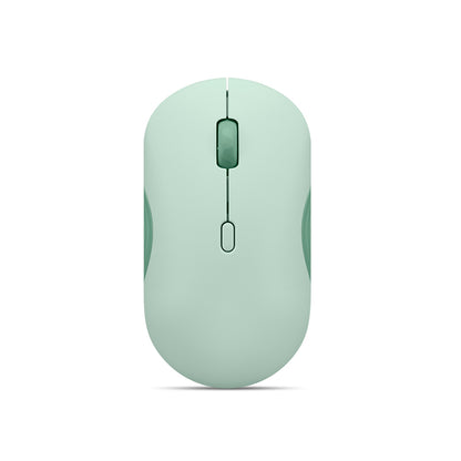 Mouse Lenovo 350 Silencioso, Interfaz Bluetooth, Color Verde Musgo, Sin Batería E