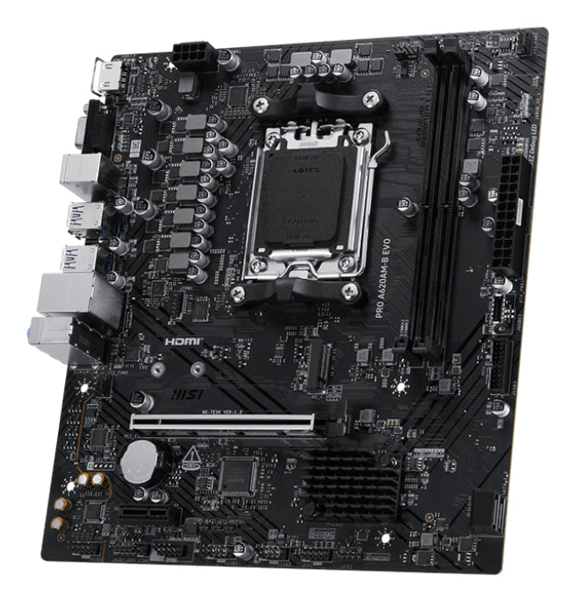 MSI PRO A620AM-B EVO placa base AMD A620A Zócalo AM5 ATX