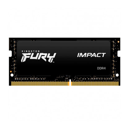 Memoria Sodimm Kingston Fury Impact, 8gb, Ddr4, 3200mt/s, Pc4-25600, Cl20, 1.2v. 