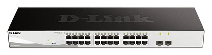 D-Link DGS-1210-26 switch Gestionado L2 Gigabit Ethernet (10/100/1000) 1U Negro, Gris