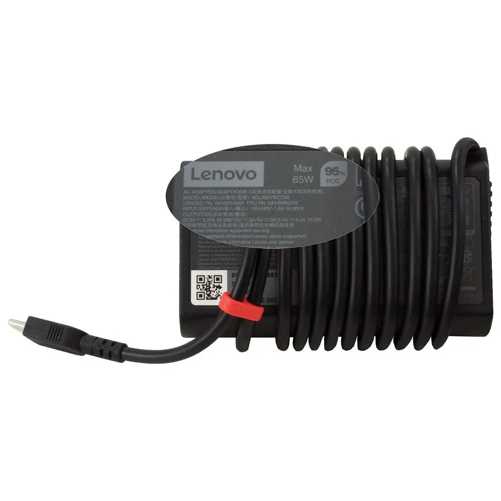 Adaptador De Corriente Delgado Ac Thinkpad Lenovode 65w, Usb-c Descubre El Adapta