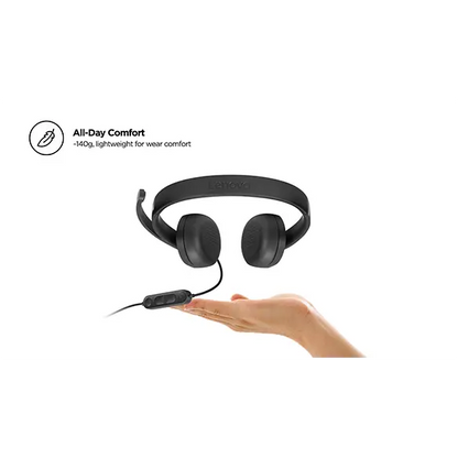 Auriculares Stereo Con Micrófono Lenovo Gen 2, Interfaz Usb-a Los Auriculares Est